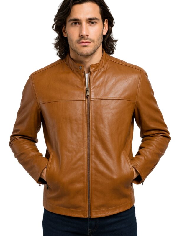 Mens Brown Leather Jacket for mens